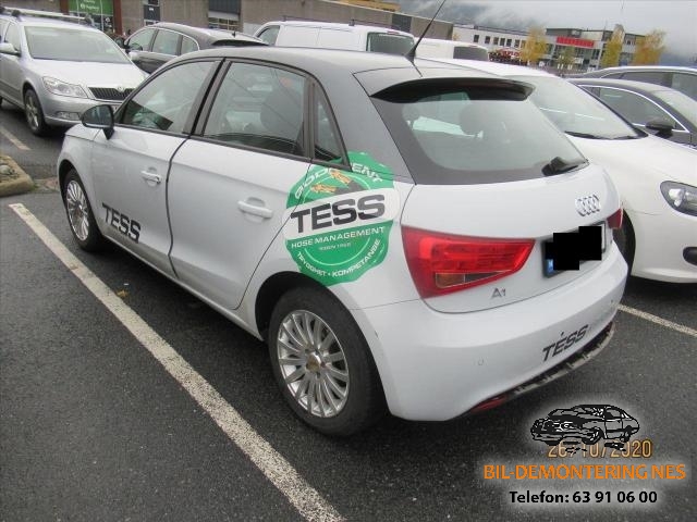 Audi A1 2010-2014 (Type I, Fase 1) , Motorkode: CBZA, Girkassekode: LGQ