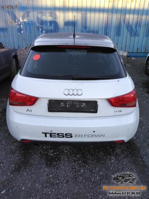 Audi A1 2010-2014 (Type I, Fase 1) , Motorkode: CBZA, Girkassekode: LGQ