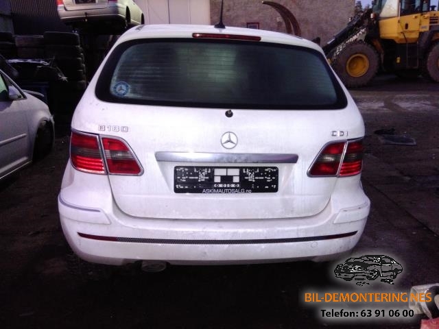 Mercedes B-Klasse 2005-2008 (Fase 1) (W245) (W245), Motorkode: 640940, Girkassekode: 722800
