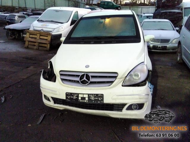Mercedes B-Klasse 2005-2008 (Fase 1) (W245) (W245), Motorkode: 640940, Girkassekode: 722800