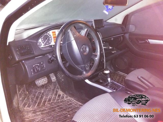Mercedes B-Klasse 2005-2008 (Fase 1) (W245) (W245), Motorkode: 640940, Girkassekode: 722800