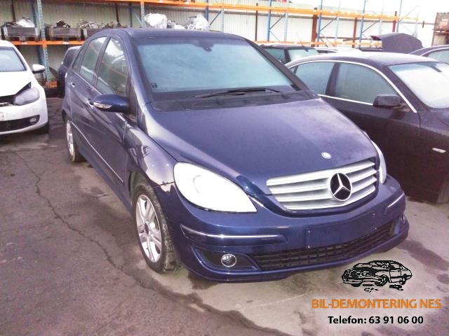 Mercedes B-Klasse 2005-2008 (Fase 1) (W245) (W245), Motorkode: 640941, Girkassekode: 722800