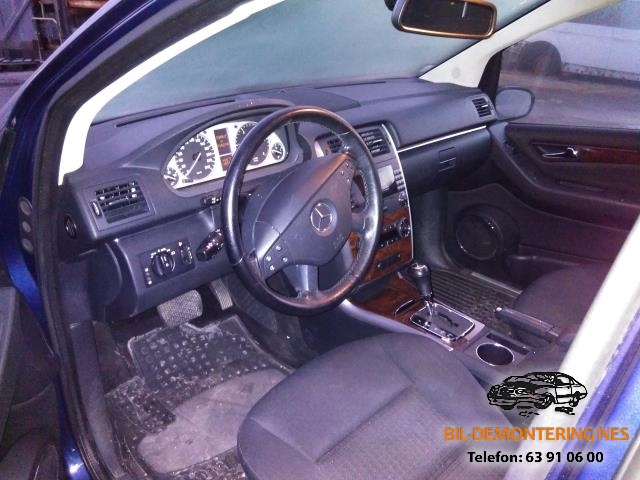 Mercedes B-Klasse 2005-2008 (Fase 1) (W245) (W245), Motorkode: 640941, Girkassekode: 722800