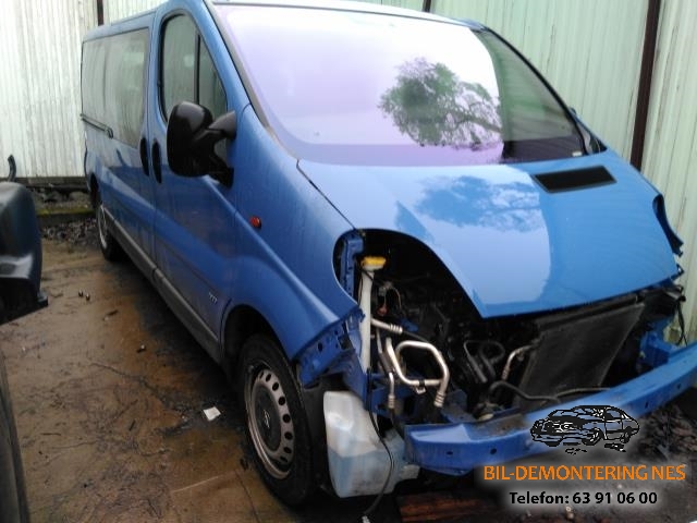 Opel Vivaro A 2001-2006 , Motorkode: F9Q U7, Girkassekode: 