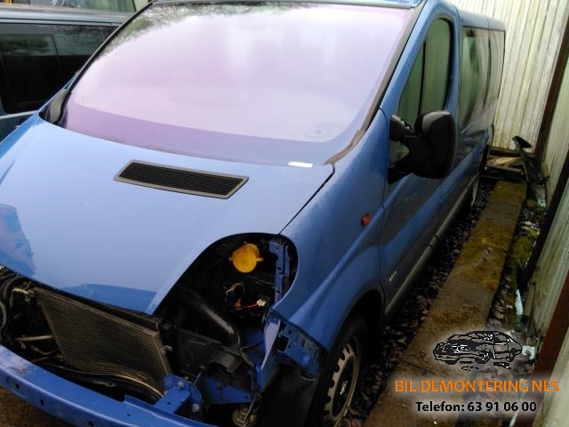 Opel Vivaro A 2001-2006 , Motorkode: F9Q U7, Girkassekode: 