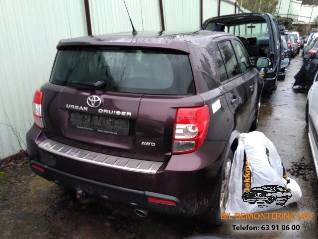 Toyota Urban Cruiser 2009-2014 , Motorkode: 1ND-TV, Girkassekode: 