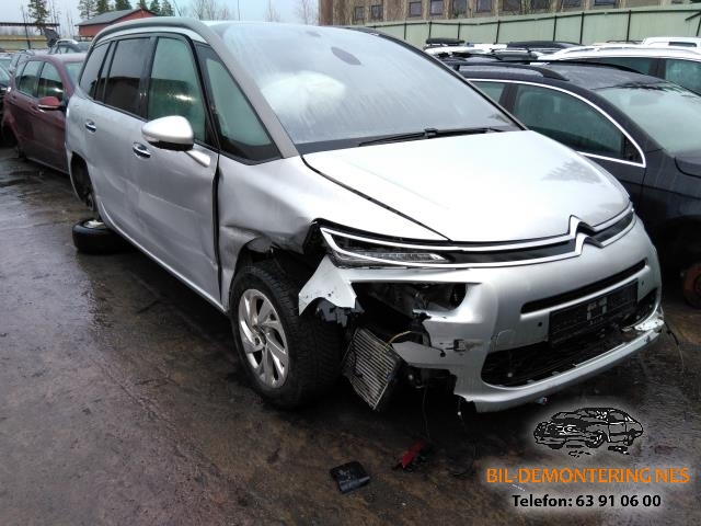 Citroën C4, Picasso 2013-2018 (Type II) , Motorkode: HN02   EB2DTS 96 KW, Girkassekode: 