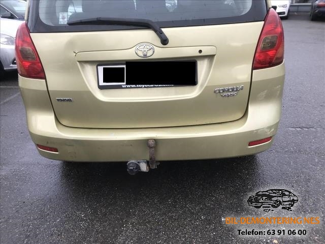Toyota Verso 2002-2004 (COROLLA) (COROLLA), Motorkode: 3ZZ-FE, Girkassekode: 