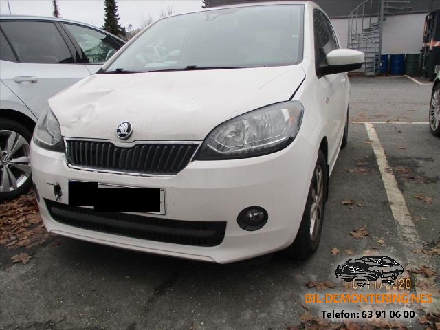 Škoda Citigo 2012-2019 , Motorkode: CHYA, Girkassekode: RNZ