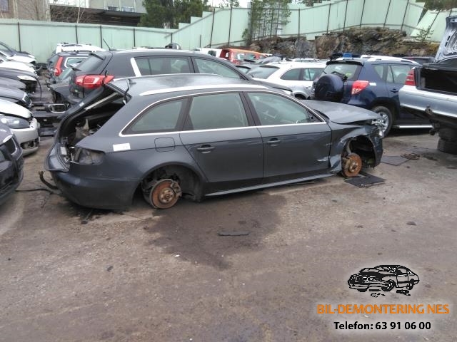 Audi A4 2007-2014 (Type IV) (B8) (B8), Motorkode: CAG, Girkassekode: LLR