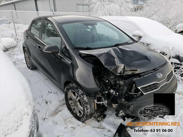 Kia Rio 2011-2017 Type III , Motorkode: G4FA-5, Girkassekode: P252