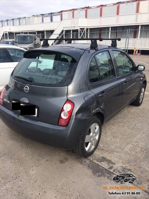 Nissan Micra 2003-2010 (K12) (K12), Motorkode: CR14DE, Girkassekode: 