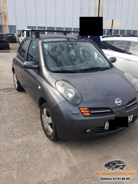Nissan Micra 2003-2010 (K12) (K12), Motorkode: CR14DE, Girkassekode: 