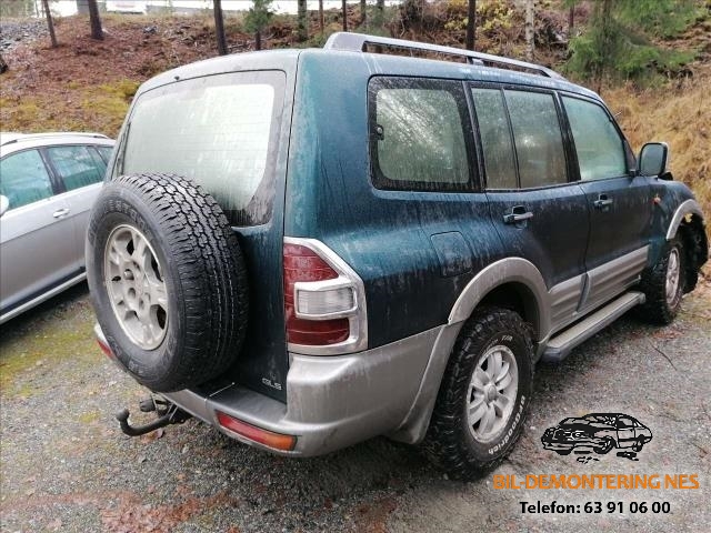 Mitsubishi Pajero 2000-2006 (Type III) , Motorkode: 4M41, Girkassekode: 