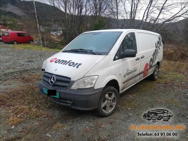 Mercedes Vito/Viano 2010-2014 (Fase 2) (W639) (W639), Motorkode: 651.940, Girkassekode: 722.686