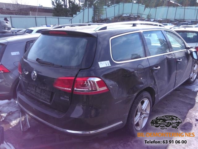 VW Passat 2011-2015 (B7) (B7), Motorkode: CAYC, Girkassekode: MYP