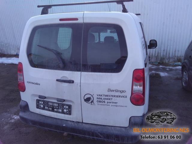Citroën Berlingo 2008-2015 (Type II, Fase 1) , Motorkode: 9H06, Girkassekode: 