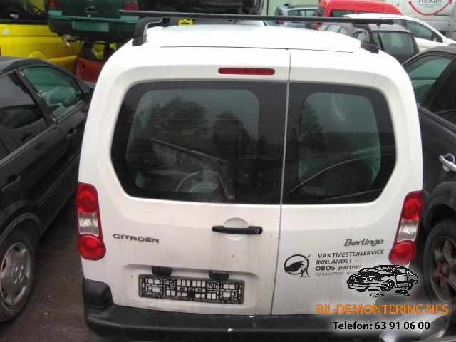 Citroën Berlingo 2008-2015 (Type II, Fase 1) , Motorkode: 9H06, Girkassekode: 