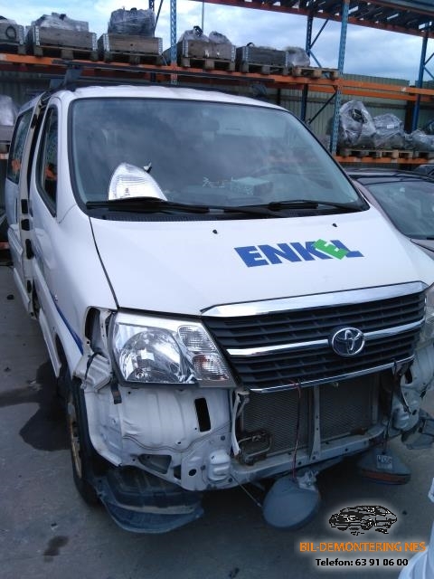Toyota Hiace 2007-2012 (Fase 3) , Motorkode: 2KD-FTV, Girkassekode: 