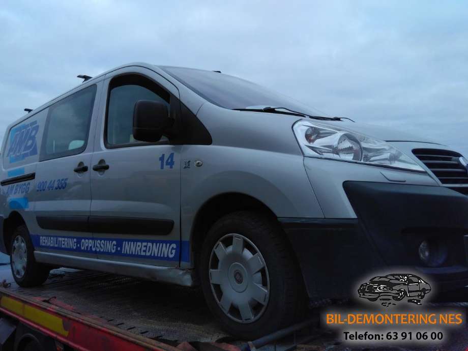 Fiat Scudo 2007-2017 (Type II) , Motorkode: RHK, Girkassekode: 