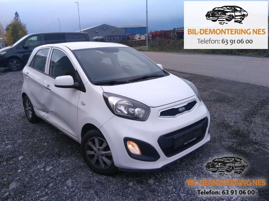 Kia Picanto 2011-2017 (Type II) , Motorkode: G3LA, Girkassekode: 