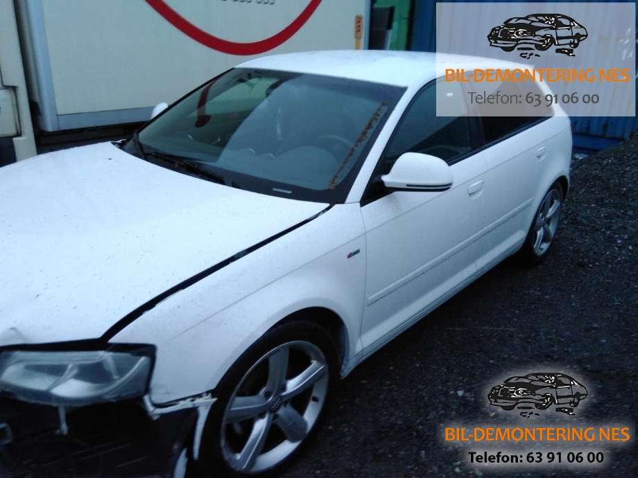 Audi A3 2009-2012 (Type II, Fase 2) , Motorkode: CAXC, Girkassekode: LXA