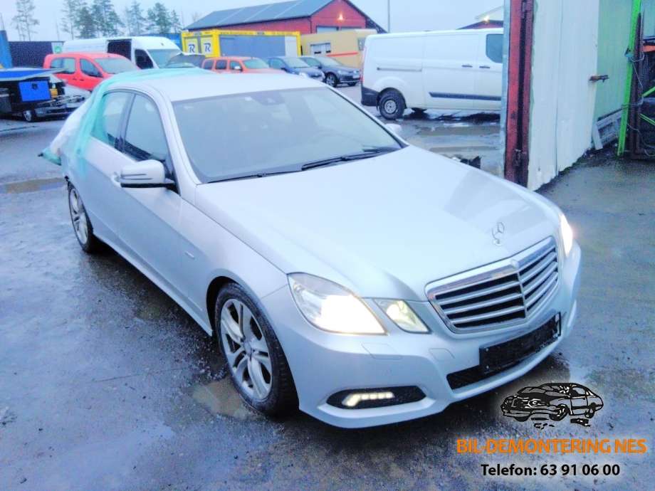 Mercedes E-Klasse 2009-2013 (Fase 1) (W212) (W212), Motorkode: 651924, Girkassekode: 