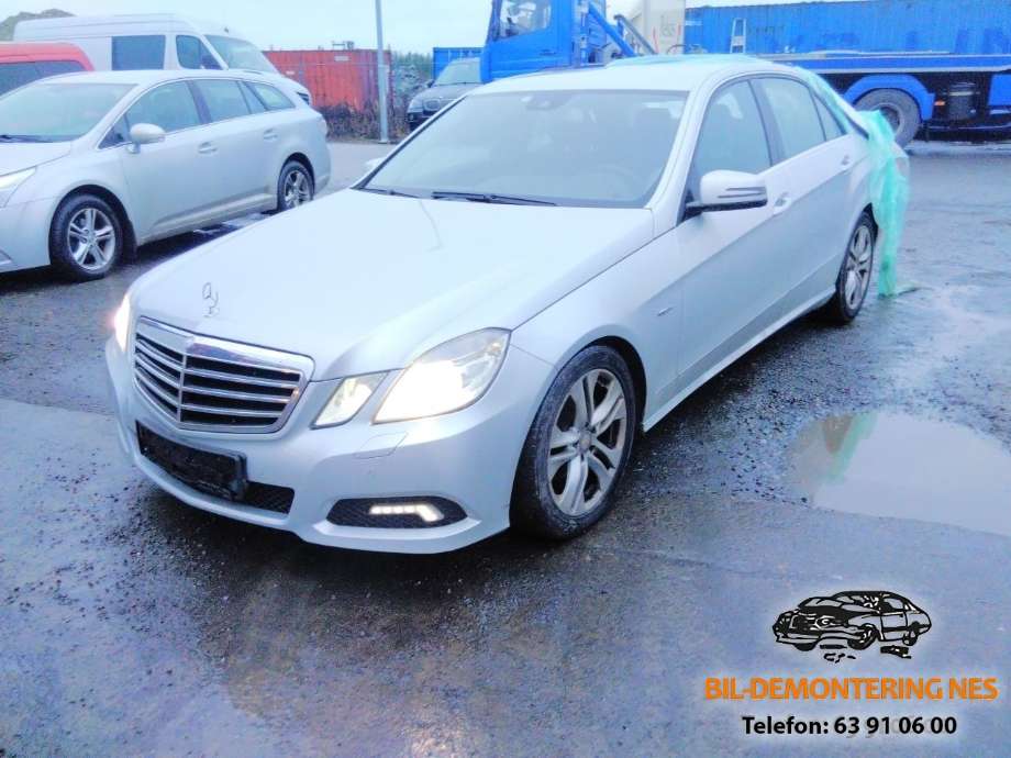 Mercedes E-Klasse 2009-2013 (Fase 1) (W212) (W212), Motorkode: 651924, Girkassekode: 