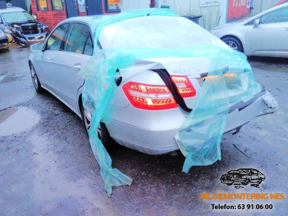 Mercedes E-Klasse 2009-2013 (Fase 1) (W212) (W212), Motorkode: 651924, Girkassekode: 