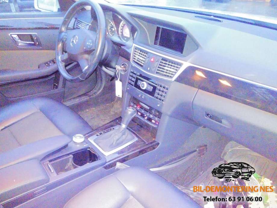Mercedes E-Klasse 2009-2013 (Fase 1) (W212) (W212), Motorkode: 651924, Girkassekode: 