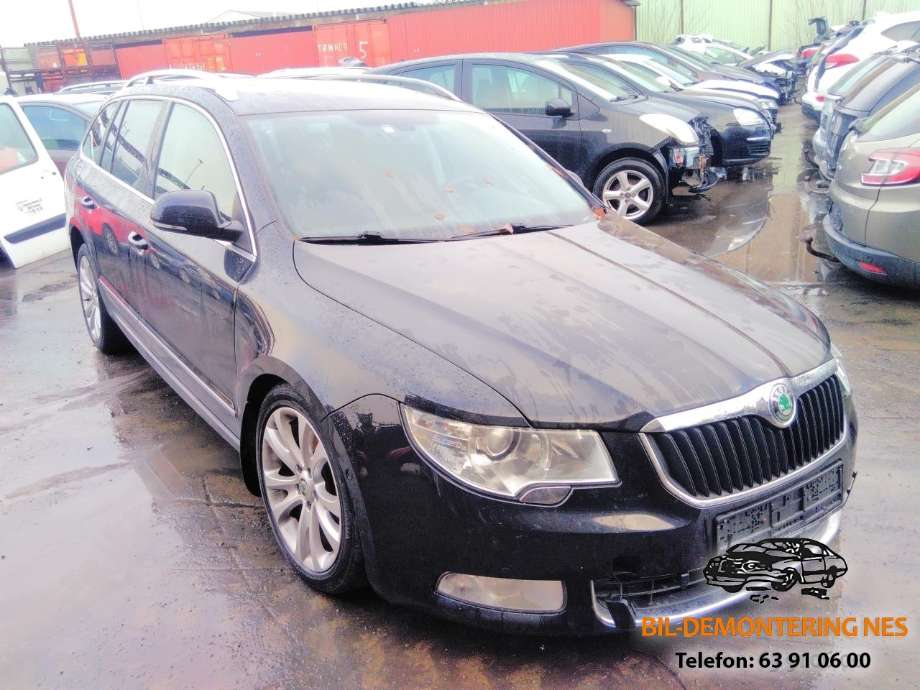 Škoda Superb 2008-2015 (Type II) , Motorkode: CFGB, Girkassekode: MFM