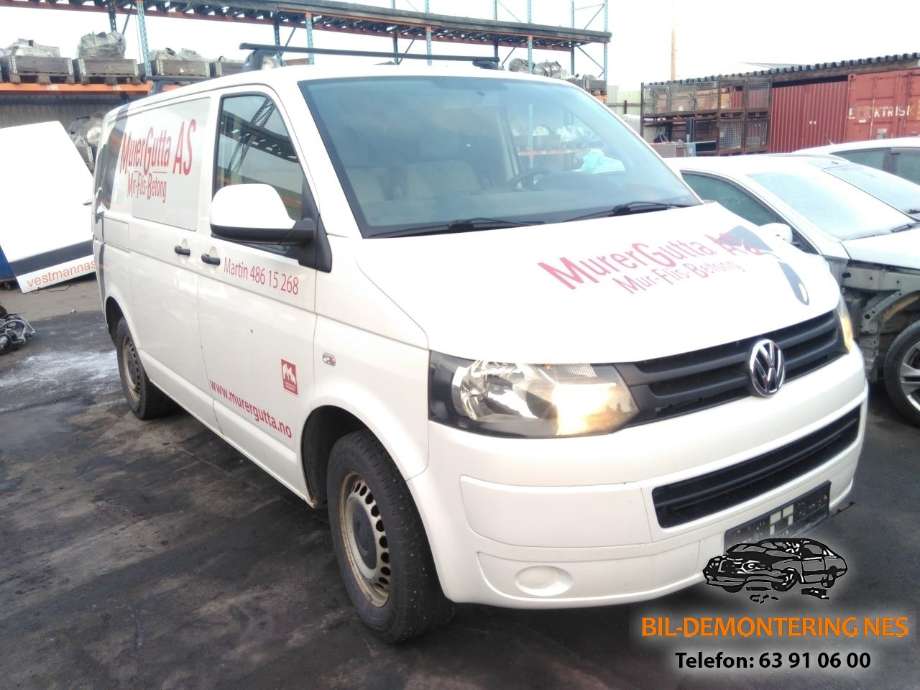VW Transporter / Caravelle 2009-2015 (Fase 2) (T5) (T5), Motorkode: CAAB, Girkassekode: LRS