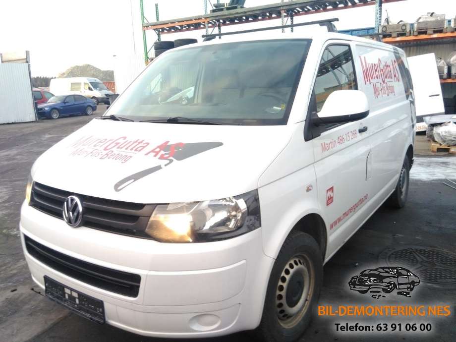 VW Transporter / Caravelle 2009-2015 (Fase 2) (T5) (T5), Motorkode: CAAB, Girkassekode: LRS