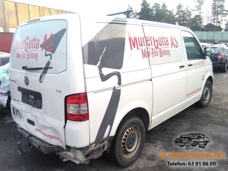 VW Transporter / Caravelle 2009-2015 (Fase 2) (T5) (T5), Motorkode: CAAB, Girkassekode: LRS