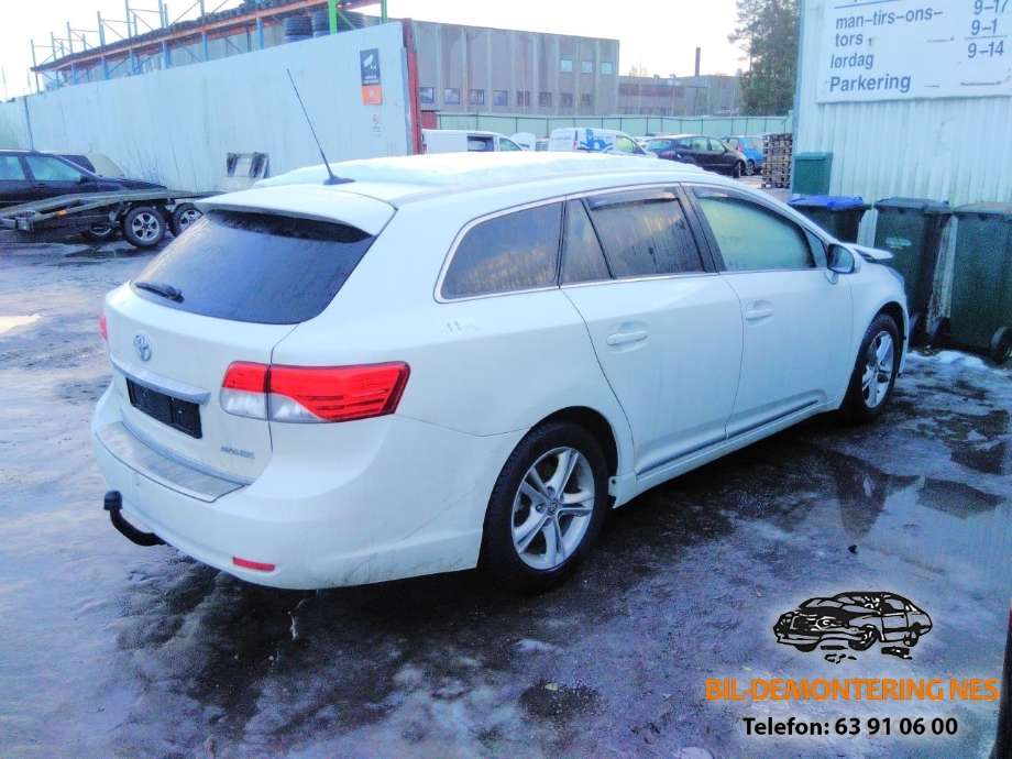 Toyota Avensis 2009-2015 (Type III, Fase 1) , Motorkode: 2ZR-FAE, Girkassekode: CVT