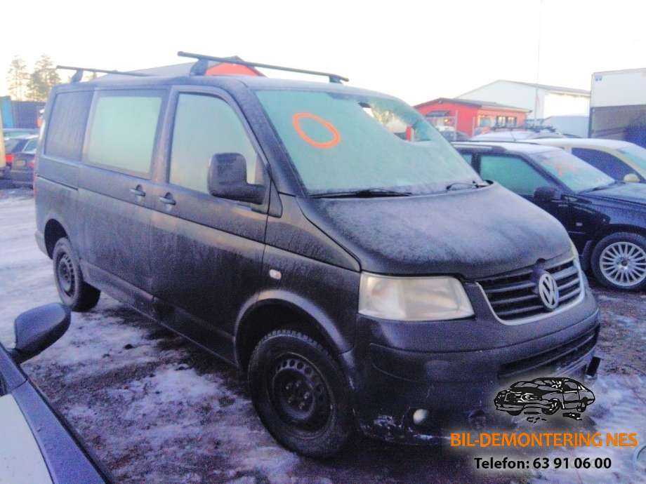 VW Transporter / Caravelle 2003-2009 (Fase 1) (T5) (T5), Motorkode: BRS, Girkassekode: JQT