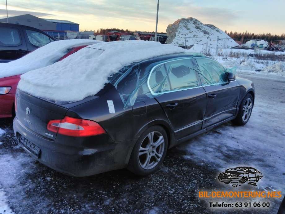 Škoda Superb 2008-2015 (Type II) , Motorkode: BLS, Girkassekode: 