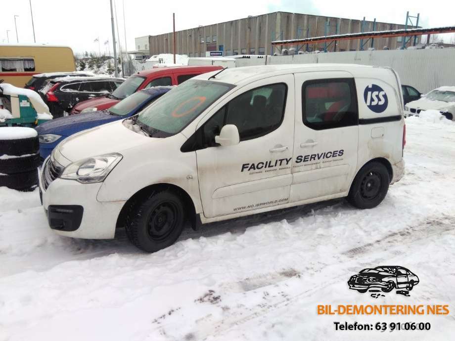 Peugeot Partner 2015-2019 (Type II, Fase 2) , Motorkode: BH02, Girkassekode: 