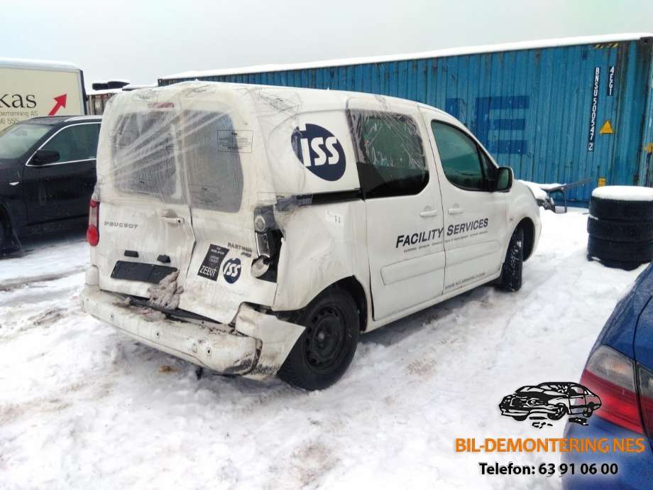 Peugeot Partner 2015-2019 (Type II, Fase 2) , Motorkode: BH02, Girkassekode: 
