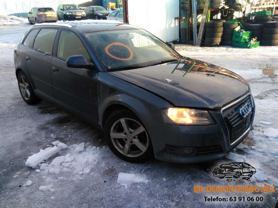Audi A3 2009-2012 (Type II, Fase 2) , Motorkode: CFFB, Girkassekode: LNZ