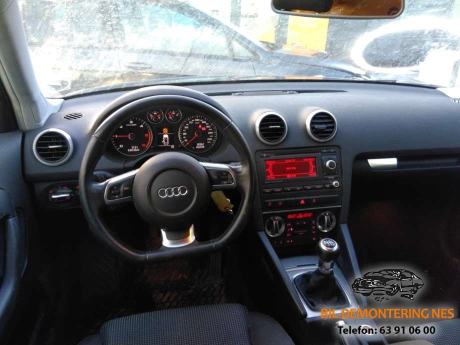 Audi A3 2009-2012 (Type II, Fase 2) , Motorkode: CFFB, Girkassekode: LNZ