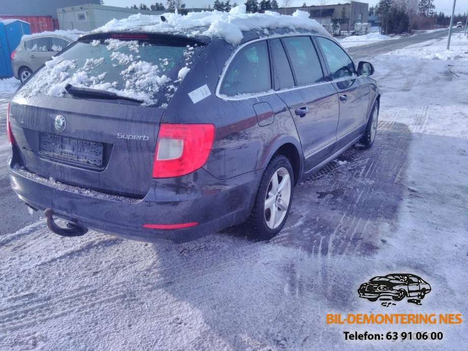 Škoda Superb 2008-2015 (Type II) , Motorkode: CAY, Girkassekode: MTG