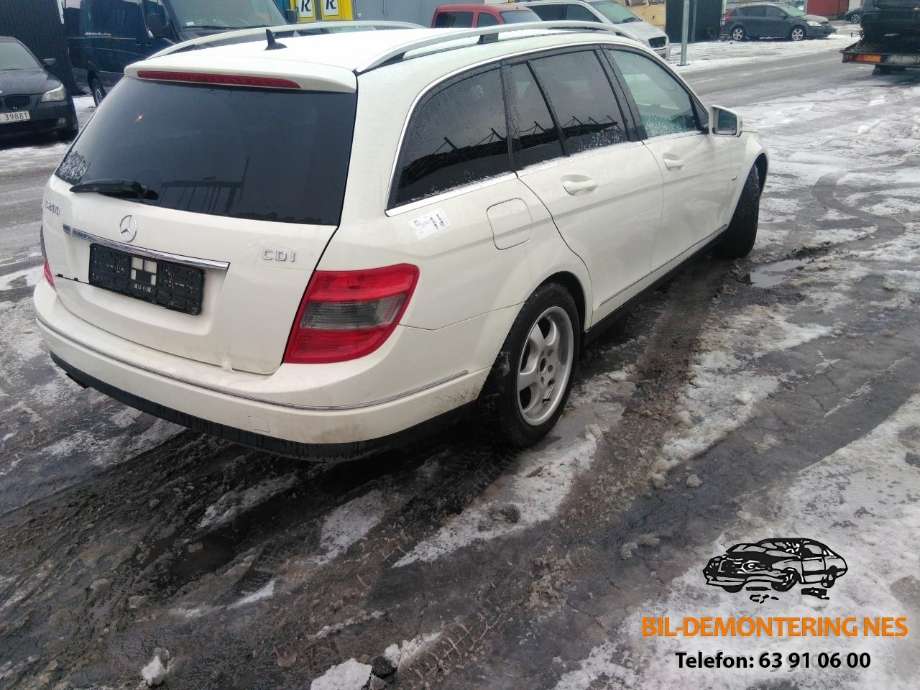 Mercedes C-Klasse 2007-2011 (Fase 1) (W204) (W204), Motorkode: 651913, Girkassekode: D722694-W 5 A 330-GA