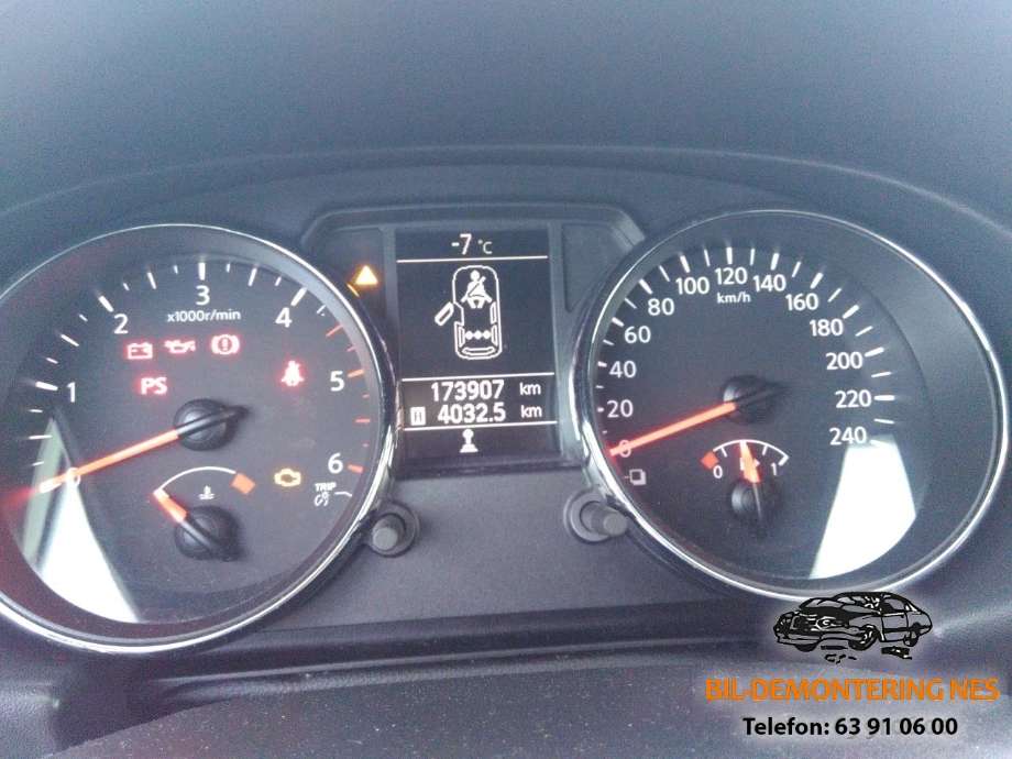 Nissan Qashqai 2010-2014 (Type I, Fase 2) , Motorkode: K9K, Girkassekode: 