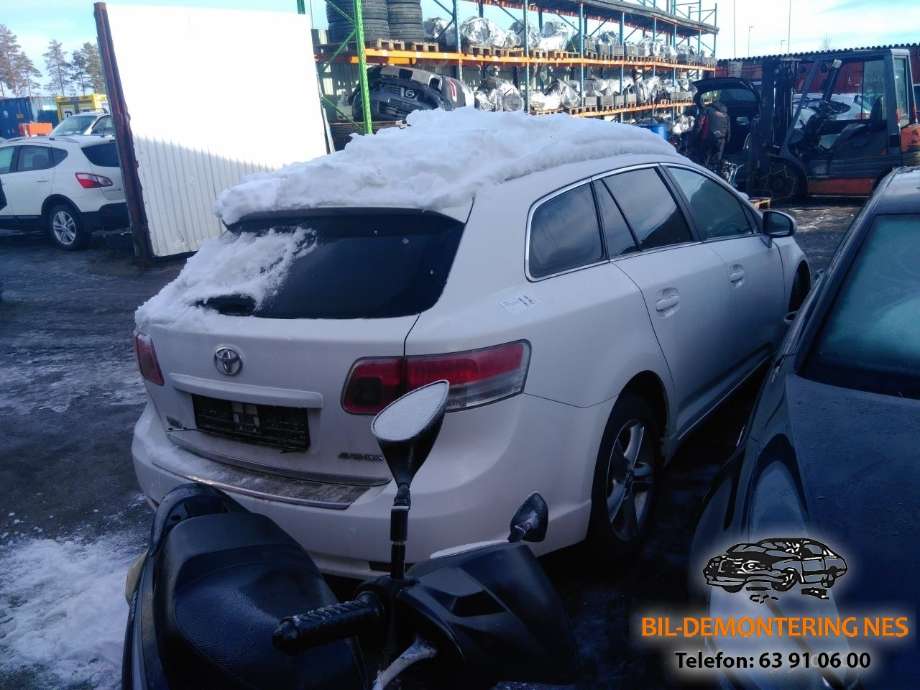 Toyota Avensis 2009-2015 (Type III, Fase 1) , Motorkode: 1AD-FTV, Girkassekode: 
