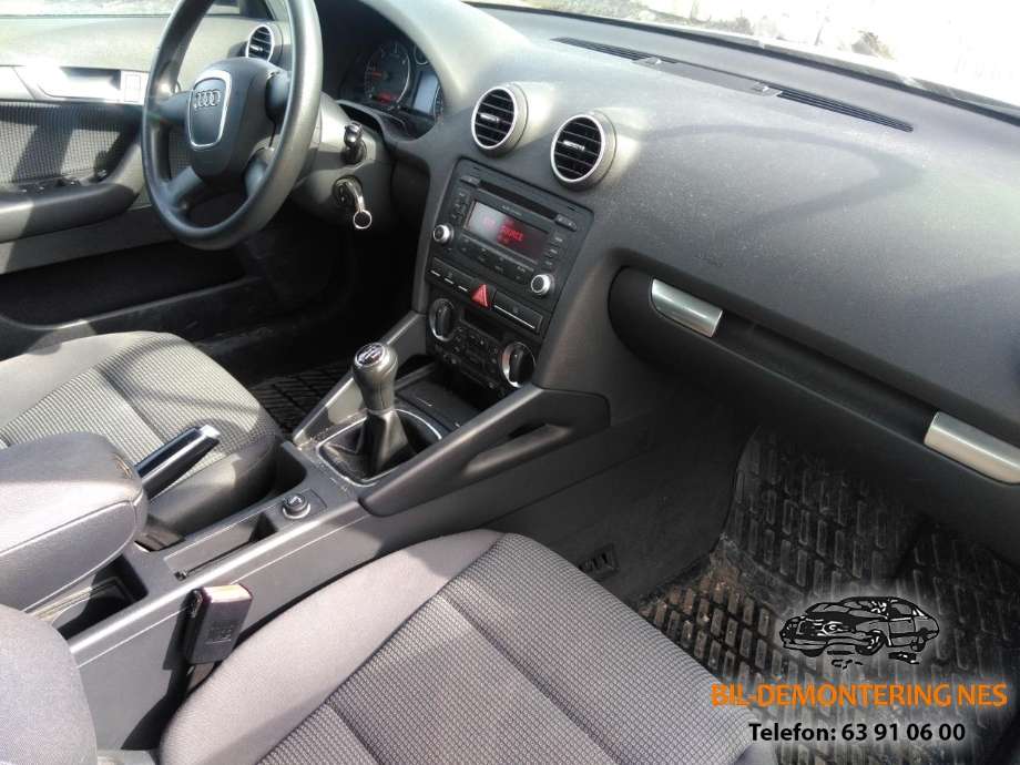 Audi A3 2003-2008 (Type II, Fase 1) , Motorkode: BLS, Girkassekode: 