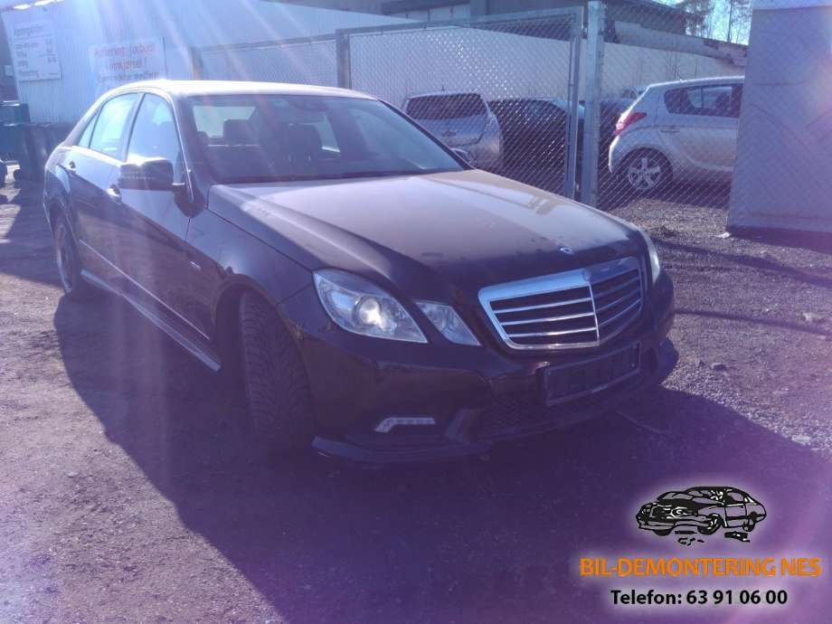 Mercedes E-Klasse 2009-2013 (Fase 1) (W212) (W212), Motorkode: 651.924, Girkassekode: 