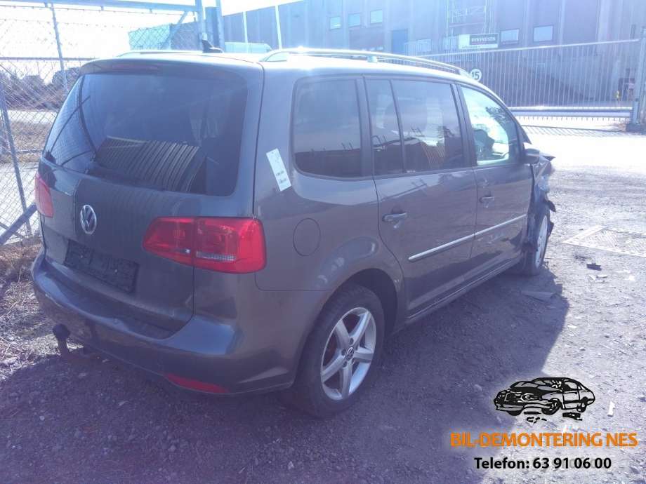 VW Touran 2010-2015 (Type I, Fase 3) , Motorkode: CFH, Girkassekode: PPY