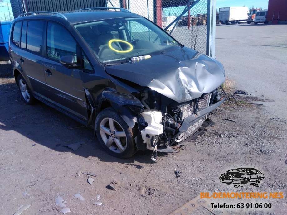 VW Touran 2010-2015 (Type I, Fase 3) , Motorkode: CFH, Girkassekode: PPY