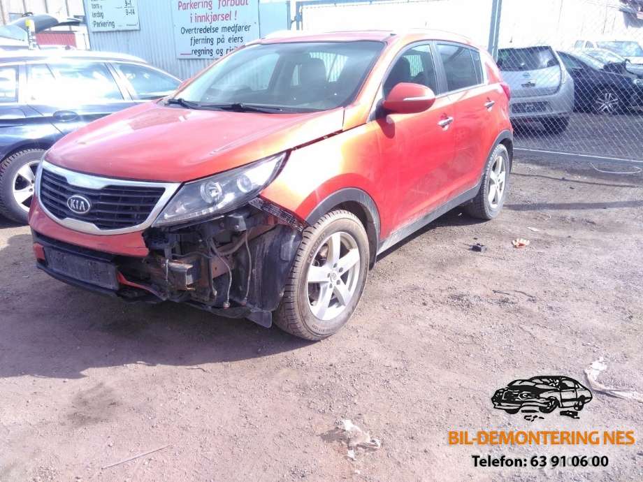 Kia Sportage 2010-2016 (Type III) , Motorkode: D4FD, Girkassekode: